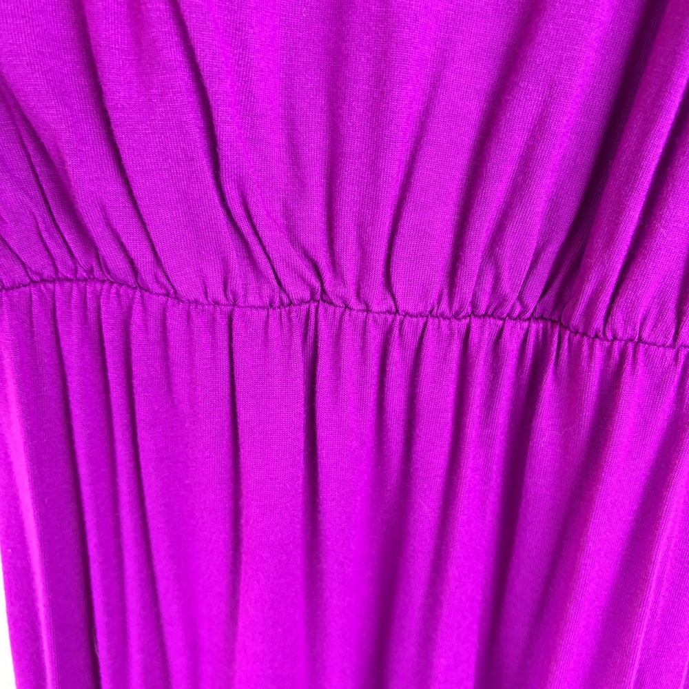 Gap Womens Purple Rayon Maxi Dress Sleeveless Elastic Waist Size S RN54023 - Picture 6 of 7